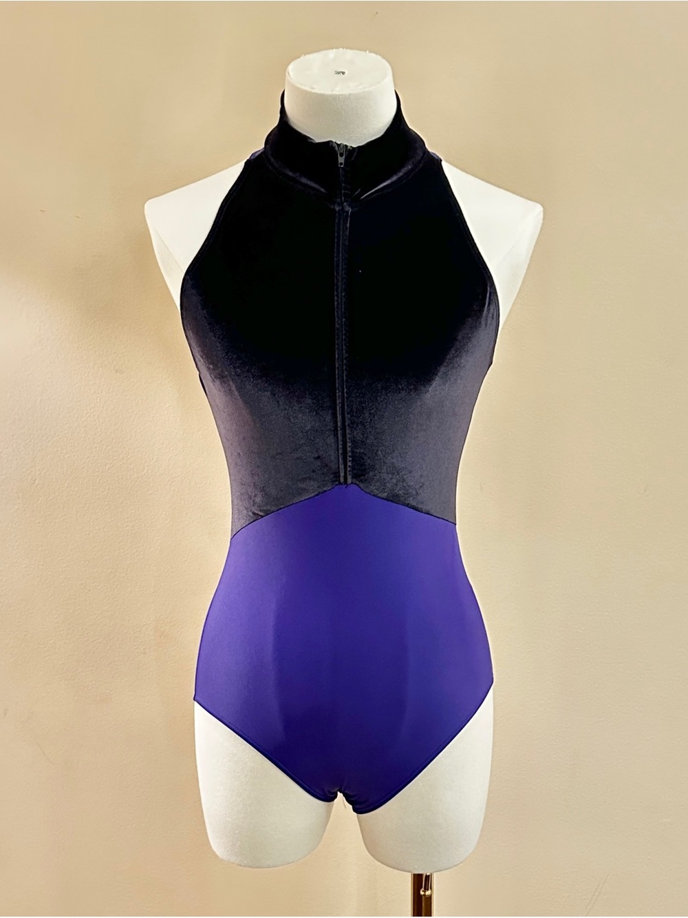 Ballet Rosa Violet Velvet Leotard